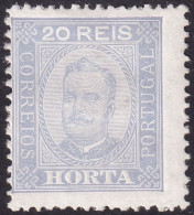 Horta 1892 Sc 4 Mundifil 4 MH* Heavy Hinge - Horta
