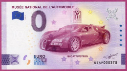 0-Euro UEAP 05 2024 MUSEE NATIONAL DE L'AUTOMOBILE - BUGATTI VEYRON - Pruebas Privadas