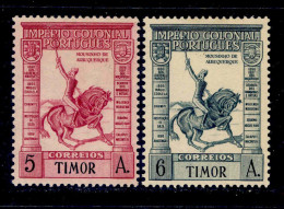 ! ! Timor - 1938 Imperio Vasco Gama 5 & 6a - Af. 231 & 232 - MH (km118) - Timor