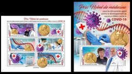 Guinea 2023 Medicine Nobel Prize. (406) OFFICIAL ISSUE - Prix Nobel