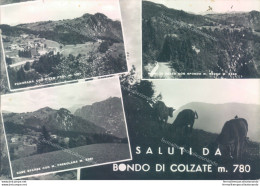 H458 Cartolina Provincia Di Bergamo - Saluti Da Bondo Di Colzate 4 Vedutine - Bergamo