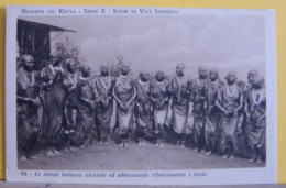 (KEN3) MISSIONI DEL KENYA-KENIA - ISTITUTO CONSOLATA - S. X N° 99 - LE DONNE BALLANO ALZANDO E ABBASSANDO RITMICAM - NVG - Kenia