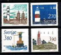 Sverige 1989 Yv 1508/11**, Facit 1537/40**, Mi 1526/29**, MNH - Neufs