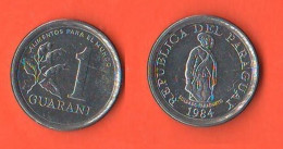 FAO Paraguay 1 Guarani 1984 Steel Coin - Paraguay