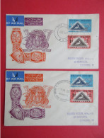 Macrophilie - Enveloppe 1 Jour - Suid Afrika - South Africa - Postage Stamp Centenary - 1953 - Non Classés