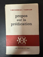 Propos Sur La Prédication - Autres & Non Classés