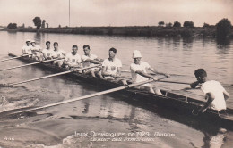 PARIS JO De 1924 AVIRON LE HUIT DES ETATS-UNIS JEUX OLYMPIQUES Olympic Games 1924 - Olympic Games