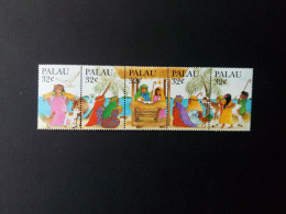 PALAU MI-NR. 970-974 POSTFRISCH(MINT) WEIHNACHTEN 1995 - Palau