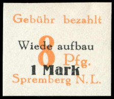 Deutsche Lokalausg. Spremberg, 1946, 19 I, Postfrisch - Other & Unclassified