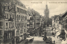 71481908 Freiburg Breisgau Kaiserstrasse Mit Martinstor Und Bertholdsbrunnen Fre - Freiburg I. Br.