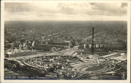 71481727 Berlin Messegelaende Mit Funkturm Fliegeraufnahme Berlin - Autres & Non Classés