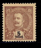 ! ! Portuguese India - 1903 D. Carlos  5 Tg - Af. 194 - MH (ns238) - Inde Portugaise