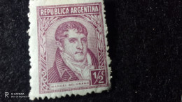 ARJANTİN-1920-1940     1/2  C   DAMGALI - Used Stamps