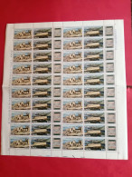 Italia **  Anno 1980 -  LAVORO ITALIANO NEL MONDO.   Unif. 1494-1495. . FOGLIO PIEGATO.  MNH** - Feuilles Complètes