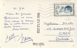 TP N° 1289 Seul Sur CPM De St. Aubin Sur Mer. - Covers & Documents