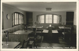 71481538 Nesselwang Cafe Konditorei Paulus Gastraum Nesselwang - Autres & Non Classés