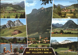 71481506 Pfronten Zugspitzblick Aggenstein Sorgschrofen Kienberg Schlossanger Al - Pfronten