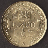 ITALIA - Lire 200 1996 Accademia Guardia Di Finanza - FDC/Unc Da Rotolino/from Roll 1 Moneta/1 Coin - 200 Lire