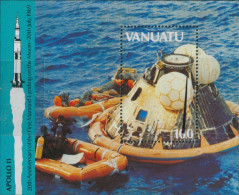 Vanuatu 1989 SG534 Moon Landing MS MNH - Vanuatu (1980-...)