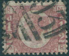 Great Britain 1870 SG48 ½d Rose-red QV RMMR FU - Autres & Non Classés