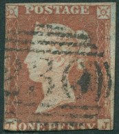 Great Britain 1841 SG8 1d Red QV Blued Paper **TJ Imperf FU - Non Classés