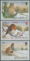 Isle Of Man 1988 SG396-398 Christmas Manx Birds Set MNH - Isle Of Man
