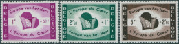 Belgium 1959 SG1675-1677 Heart Of Europe Set MNH - Other & Unclassified