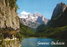 GOSAUSEE DACHSTEIN, MOUNTAIN, LAKE, AUSTRIA, POSTCARD - Andere & Zonder Classificatie