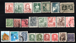 Pologne ( 24 Timbres Obliteres ) - Other & Unclassified