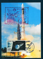 Espace 1993 05 11 - SEP - Ariane V56 - Carte - Europe