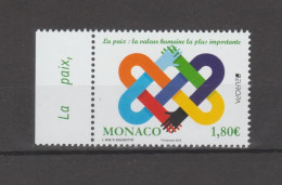 MONACO  2023 EUROPA CEPT - PEACE  - Set Of 1 Stamp MNH** - 2023