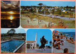 CARTE VIAS SUR MER - 34 - CAMPING LA CARABASSE -SCAN RECTO/VERSO - 9 - Autres & Non Classés