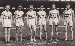 PARIS JO De 1924 EQUIPE DE FINLANDE 3000m  JEUX OLYMPIQUES Olympic Games 1924 - Jeux Olympiques