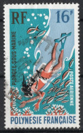 Polynésie Timbre-Poste Aérienne N°49 Oblitéré TB  Cote : 4€60 - Gebraucht