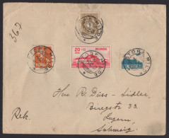 VAR 11 - 4/12/1933 - Letter Sent From Norway To Switzerland. - Lettres & Documents