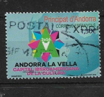 ANDORRA 2016 CAPITAL IBEROAMERICANA DE LA CULTURA - Gebruikt