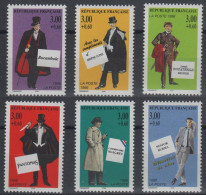 Personnages Célèbres 1996, La Série Complète** N°3025 à 3030 - Unused Stamps
