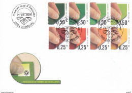 Luxemburg Luxembourg FDC 2005 - Dauermarken Für Großabnehmer - FDC