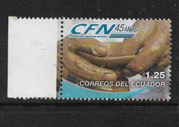 ECUADOR 2009 NATIONAL FINANCIAL CORPORATION 45 TH ANNIV MNH - Equateur