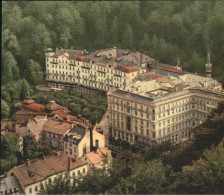 71478202 Karlovy Vary Hotel Cedok Moskva Fliegeraufnahme  - Czech Republic