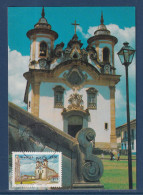 Brésil - Carte Maximum - Igreja Nossa Senhora Do Carmo - 1982 - Maximum Cards