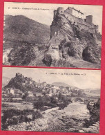 A143 20 2B CORSE CORTE  2 CARTES POSTALES ANCIENNES - Other & Unclassified