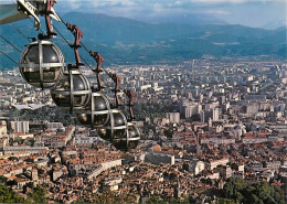 38 - Grenoble - Vue Générale, Le Téléphérique De La Bastille - Carte Neuve - CPM - Voir Scans Recto-Verso - Grenoble