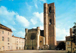 34 - Lodève - Cathédrale Saint Fulcran Vue Du Parc - CPM - Carte Neuve - Voir Scans Recto-Verso - Lodeve