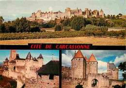 11 - Carcassonne - La Cité Médiévale - Multivues - CPM - Voir Scans Recto-Verso - Carcassonne