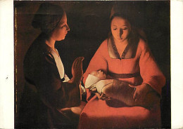 Art - Peinture - Georges De La Tour - CPM - Voir Scans Recto-Verso - Schilderijen