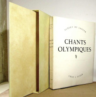 DE JAEGER Albert - CHANTS OLYMPIQUES - Other & Unclassified