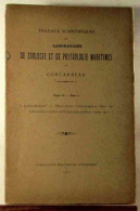 GUERIN-CANIVET J. - OBSERVATIONS METEOROLOGIQUES FAITES AU LABORATOIRE MARITIME DE CONCAR - 1901-1940