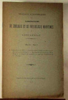 GUERIN-CANIVET G. Mme - CONTRIBUTION A L'ETUDE DES BRYOZOAIRES DES COTES ARMORICAINES - 1901-1940