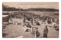 Carte Postale Ancienne - Circulé - Dép. 64 - SAINT JEAN DE LUZ - Plage - Saint Jean De Luz